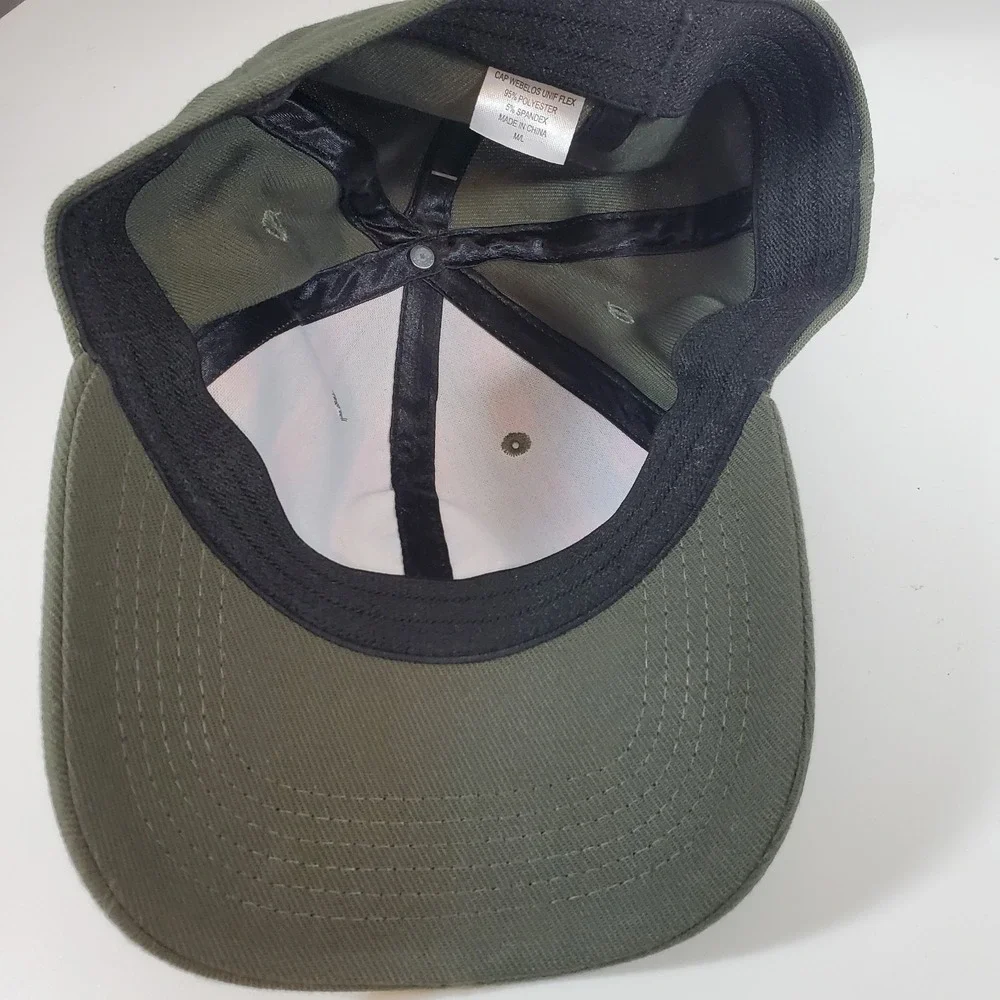 Official Boy Scouts of America Uniform Hat M L 622290 Webelos Flex Fit Cap New